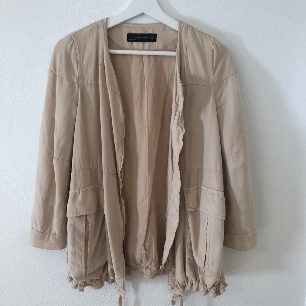 Zara Nude Jacketv